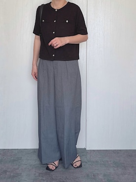 「lesperance（レスぺランス）のアイテム」を使った、Chisato  さん（レディース・158cm）の夏コーディネート