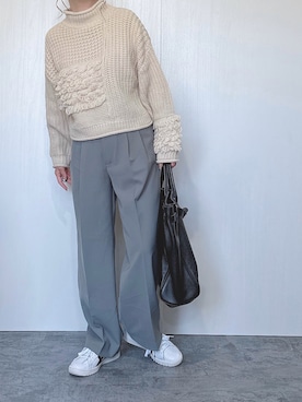 Chisato  さん（レディース・158cm）の冬コーディネート