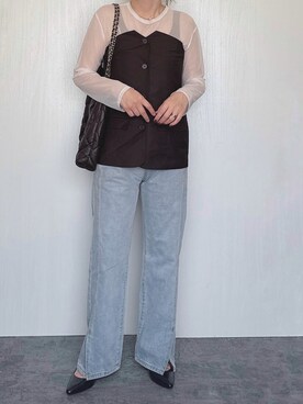 「attiree（アティレー）のアイテム」を使った、Chisato  さん（レディース・158cm）の秋コーディネート
