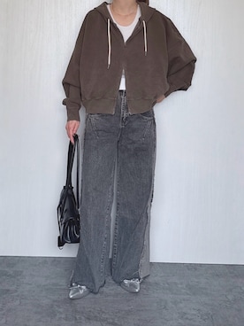 「mline（エムライン）のアイテム」を使った、Chisato  さん（レディース・158cm）の秋コーディネート