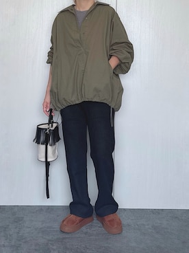 「reca（レカ）のアイテム（その他パンツ）」を使った、Chisato  さん（レディース・158cm）の秋コーディネート