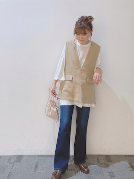 Chisato さん(レディース・157cm)の秋コーディネート