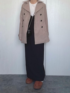 「libelle more（リベル モア）のアイテム」を使った、Chisato  さん（レディース・158cm）の冬コーディネート