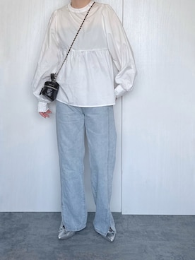 「andme（アンドミー）のアイテム」を使った、Chisato  さん（レディース・158cm）の冬コーディネート