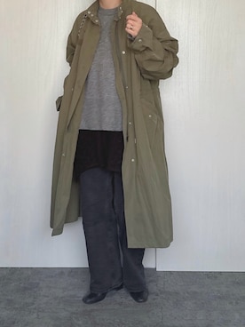 「GeeRA（ジーラ）のアイテム」を使った、Chisato  さん（レディース・158cm）の冬コーディネート