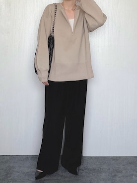 「GeeRA（ジーラ）のアイテム」を使った、Chisato  さん（レディース・158cm）の秋コーディネート
