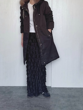 「libelle more（リベル モア）のアイテム」を使った、Chisato  さん（レディース・158cm）の冬コーディネート