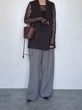 「Aunely（オーネリー）のアイテム」を使った、Chisato  さん（レディース・158cm）の春コーディネート