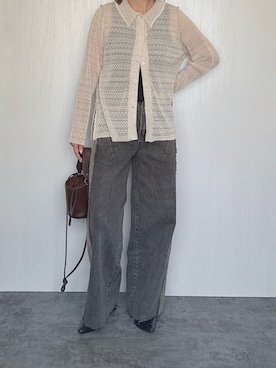 「mline（エムライン）のアイテム」を使った、Chisato  さん（レディース・158cm）の夏コーディネート