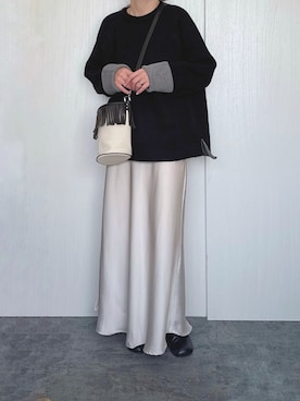 「FOUND GOOD（ファウンドグッド）のアイテム」を使った、Chisato  さん（レディース・158cm）の冬コーディネート