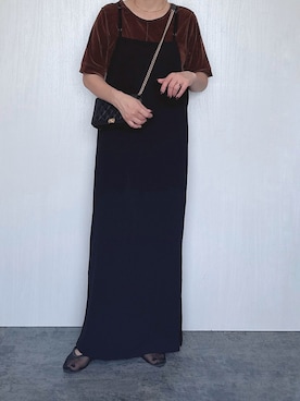 「lesperance（レスぺランス）のアイテム」を使った、Chisato  さん（レディース・158cm）の秋コーディネート