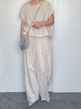 「アイテム（その他トップス）」を使った、Chisato  さん（レディース・158cm）の夏コーディネート