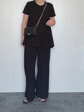 「lesperance（レスぺランス）のアイテム」を使った、Chisato  さん（レディース・158cm）の夏コーディネート