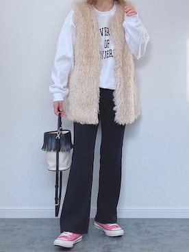 Chisato  さん（レディース・157cm）の冬コーディネート