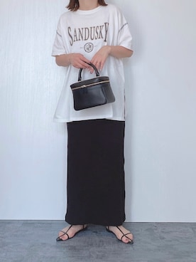 「Anss.me（アンスミー）のアイテム」を使った、Chisato  さん（レディース・158cm）の夏コーディネート