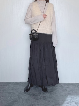 Chisato  さん（レディース・158cm）の冬コーディネート