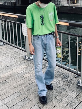 「charlesjeffreyloverboy」｜ともさん（メンズ・171cm）の夏コーディネート