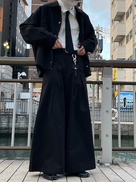 「大阪」｜ともさん（メンズ・171cm）の冬コーディネート