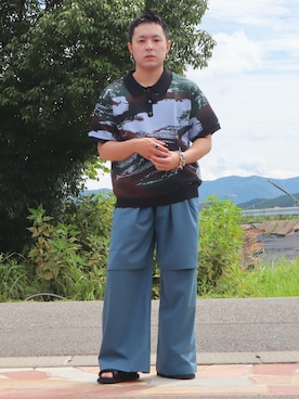 SuZuAさん(メンズ・160cm)の夏コーディネート