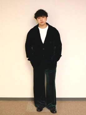 「shiyoh」｜SuZuAさん（メンズ・160cm）の冬コーディネート