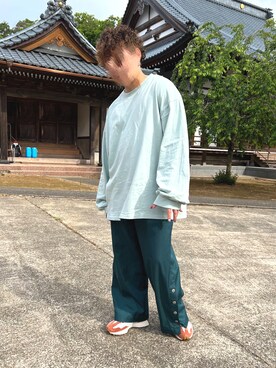 「shiyoh」｜SuZuAさん（メンズ・160cm）の春コーディネート