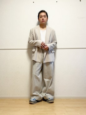 「WESTBOY（ウエストボーイ）のアイテム」を使った、SuZuAさん（メンズ・160cm）の秋コーディネート