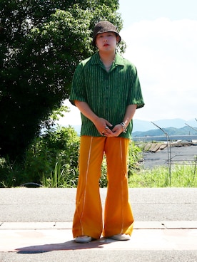 「アイテム（アクセサリー）」を使った、SuZuAさん（メンズ・160cm）の夏コーディネート