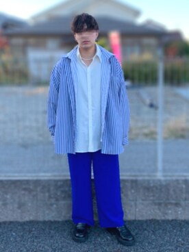 「shiyoh」｜SuZuAさん（メンズ・160cm）の秋コーディネート