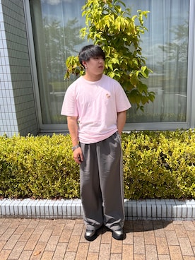 SuZuAさんの（Maison Kitsune | メゾンキツネ）を使ったコーディネート