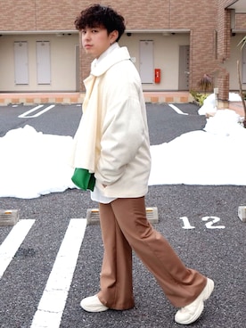 「shiyoh」｜SuZuAさん（メンズ・160cm）の冬コーディネート