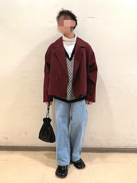 「shiyoh」｜SuZuAさん（メンズ・160cm）の冬コーディネート