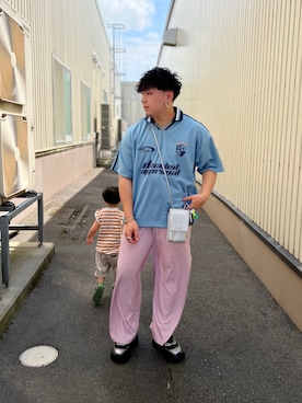 「Birthday（バースデイ）のアイテム」を使った、SuZuAさん（メンズ・160cm）の夏コーディネート
