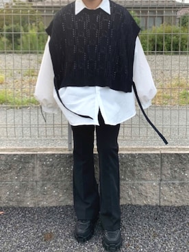 「shiyoh」｜SuZuAさん（メンズ・160cm）の秋コーディネート