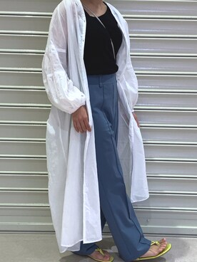 「RETRO GIRL（レトロガール）のアイテム」を使った、SuZuAさん（メンズ・160cm）の夏コーディネート