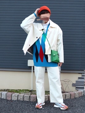 SuZuAさん（メンズ・160cm）の冬コーディネート