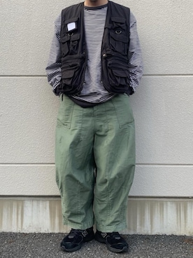 「ROTHCO（ロスコ）のアイテム（トップス）」を使った、Kazukiさん（メンズ・175cm）の冬コーディネート