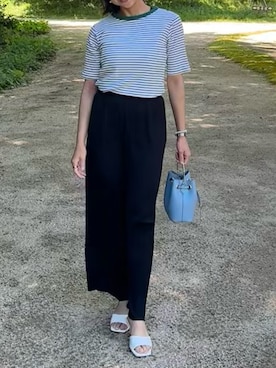 「Mac-House（マックハウス）のアイテム」を使った、Annjさん（レディース・150cm）の冬コーディネート