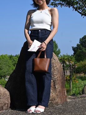 「RANDA（ランダ）のアイテム（シューズ）」を使った、Annjさん（レディース・150cm）の春コーディネート