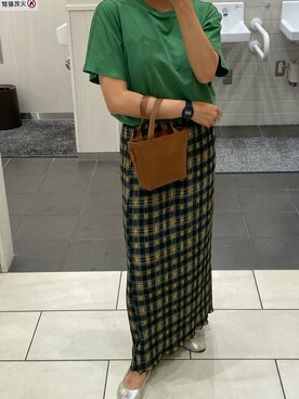 「VINTAGE（ヴィンテージ）のアイテム（バレエシューズ）」を使った、Annjさん（レディース・150cm）の冬コーディネート