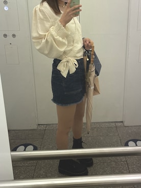 「cotton on（コットンオン）のアイテム」を使った、mさん（レディース・156cm）の秋コーディネート