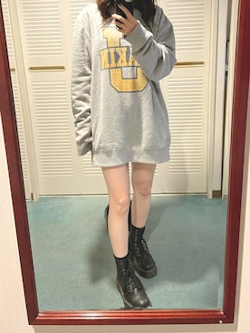 「cotton on（コットンオン）のアイテム」を使った、mさん（レディース・156cm）の秋コーディネート