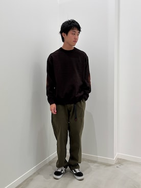 「FREDY&GLOSTER」｜クロリュウさん（メンズ・171cm）の秋コーディネート