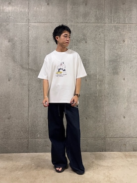 「FREDY&GLOSTER」｜クロリュウさん（メンズ・171cm）の夏コーディネート