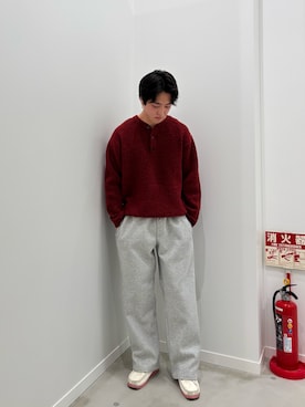 「GLOSTER（グロスター）のアイテム」を使った、クロリュウさん（メンズ・171cm）の冬コーディネート