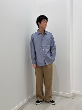 「FREDY&GLOSTER」｜クロリュウさん（メンズ・171cm）の秋コーディネート