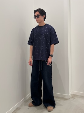 「GLOSTER（グロスター）のアイテム」を使った、クロリュウさん（メンズ・171cm）の春コーディネート