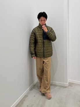 「FREDY&GLOSTER」｜「アイテム（ジャケット/アウター）」を使った、クロリュウさん（メンズ・171cm）の冬コーディネート