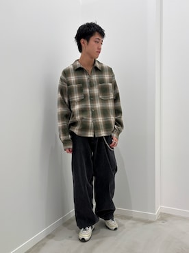 「アイテム（ソックス/靴下）」を使った、クロリュウさん（メンズ・171cm・20代）の秋コーディネート