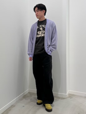 「GLOSTER（グロスター）のアイテム」を使った、クロリュウさん（メンズ・171cm）の春コーディネート