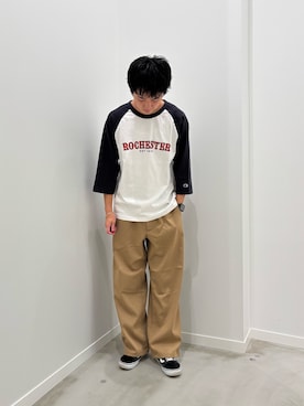 「FREDY&GLOSTER」｜クロリュウさん（メンズ・171cm）の秋コーディネート